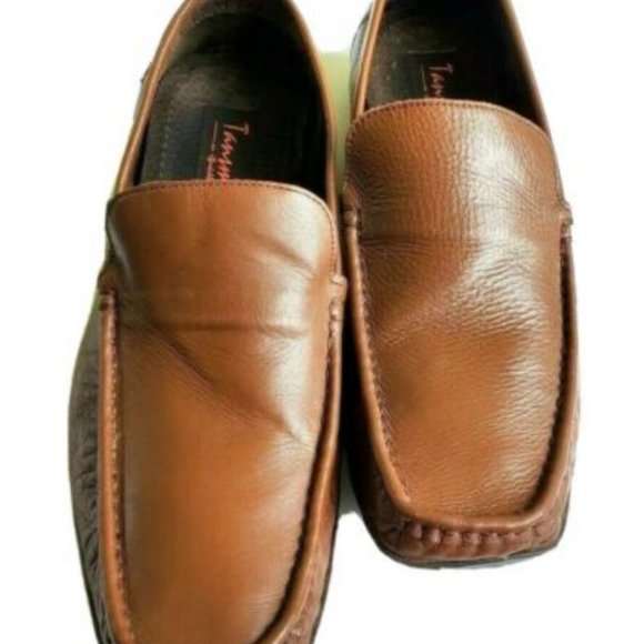 Tansmith Loafer Mens Leather Brown Full Grain 9M - Picture 5 of 9